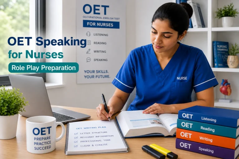 OET Speaking for Nurses.