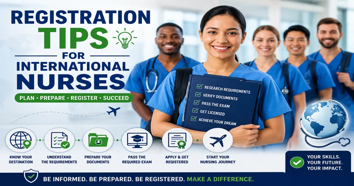 Registration Tips For International Nurses