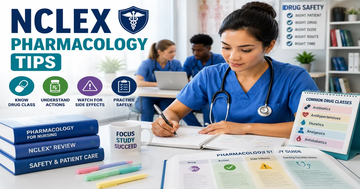 NCLEX Pharmacology Tips