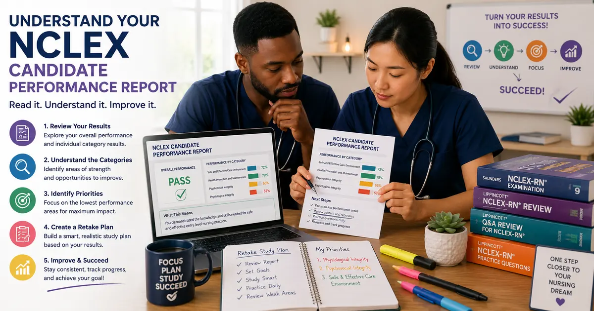 NCLEX Candidate Performance Report: How to Read and Use Your CPR 1 NCLEX Candidate Performance Report.